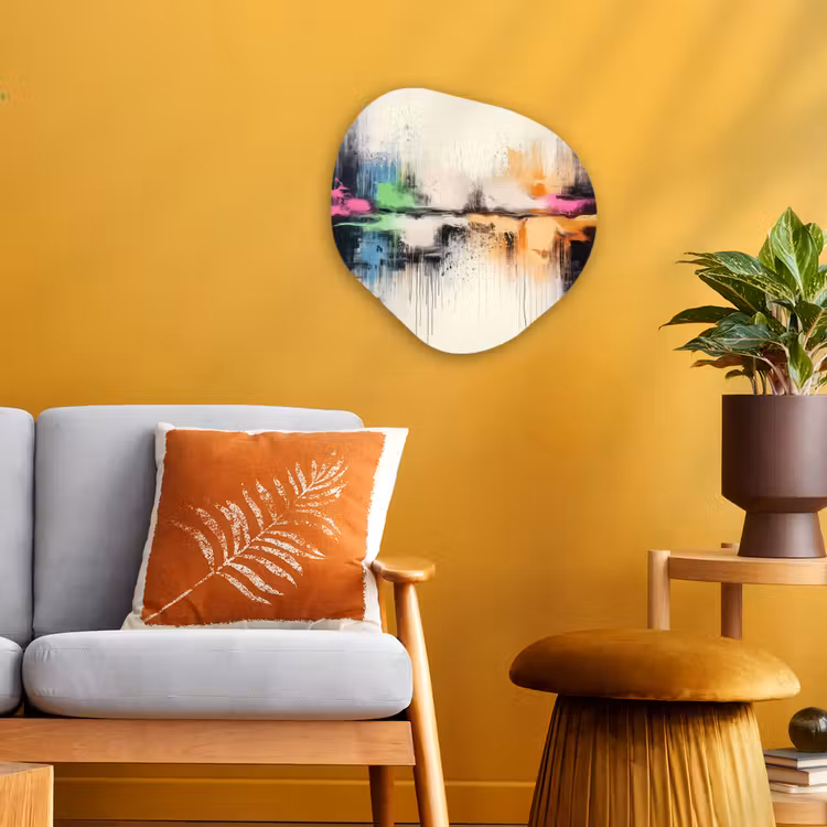 Forme organique - Forex - Abstrait - Explosion de couleurs - Paysage — 3