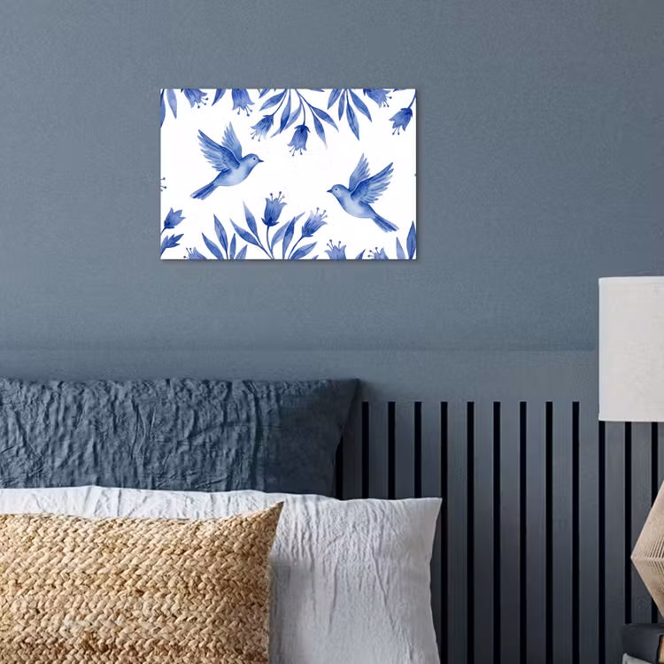 Affiche - Moderne - Oiseaux - Delftware — 3