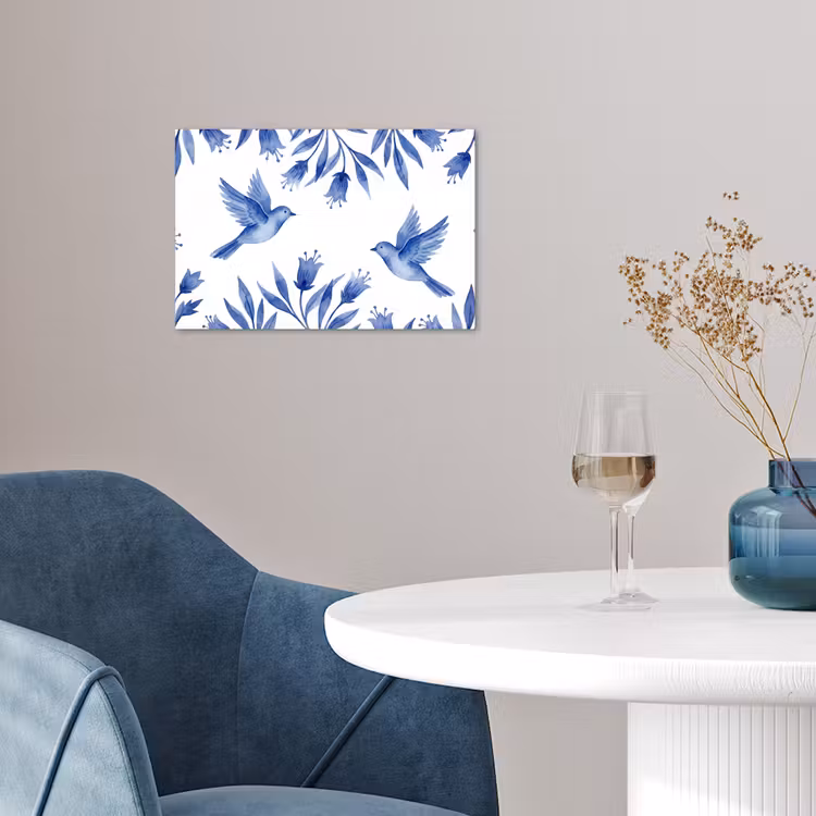 Affiche - Moderne - Oiseaux - Delftware — 4