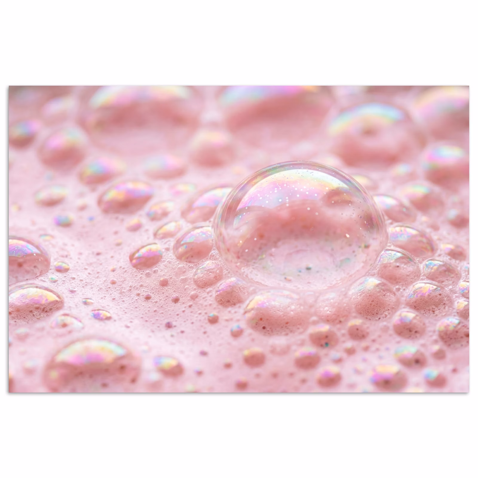 Affiche - Mousse - Texture - Rose — 1