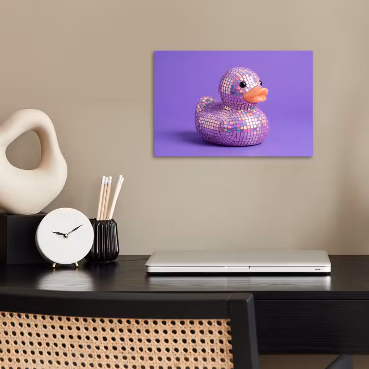 Affiche - Disco - Canard - Violet — 2