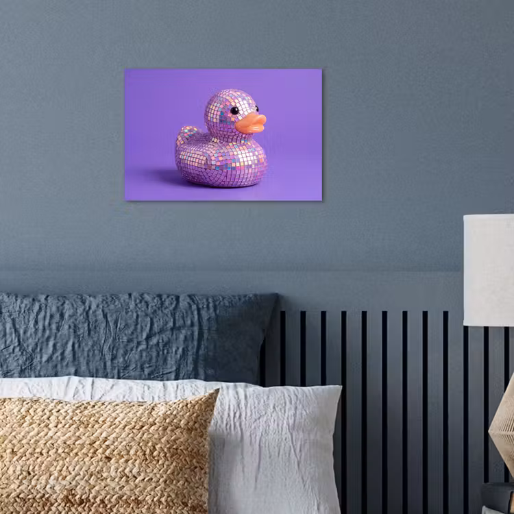 Affiche - Disco - Canard - Violet — 3