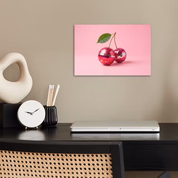 Affiche - Disco - Cerise - Rose — 2