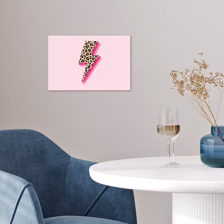 Affiche - Pois - Rose - Eclair — 4