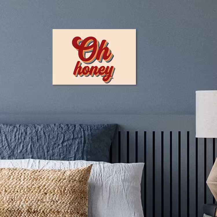 Affiche - Oh honey - Red - Shadow — 3