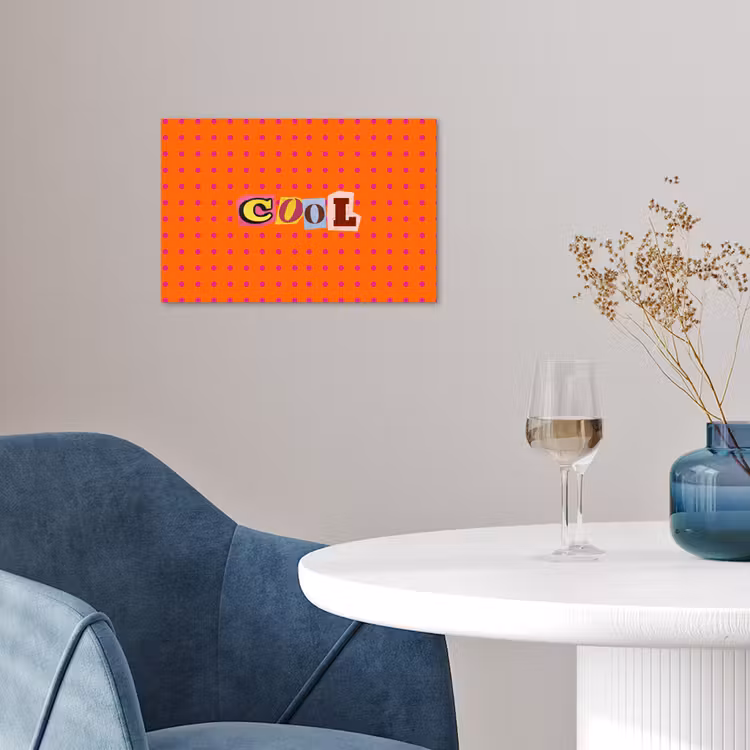 Affiche - Cool - Dots - Orange — 4