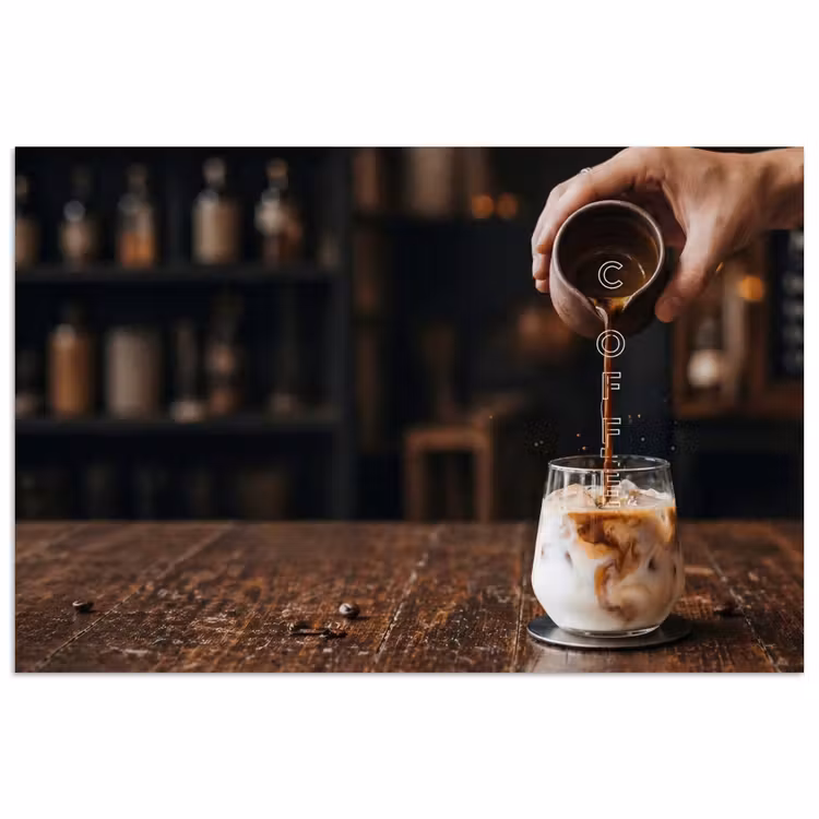 Affiche - Espresso - Lait - Café — 1