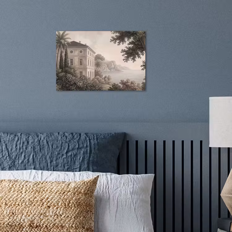 Affiche - Mer - Villa - Beige — 3