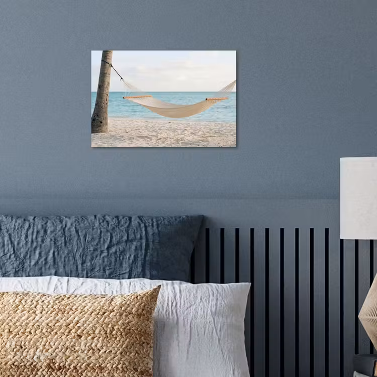 Affiche - Hamac - Plage - Blanc — 3