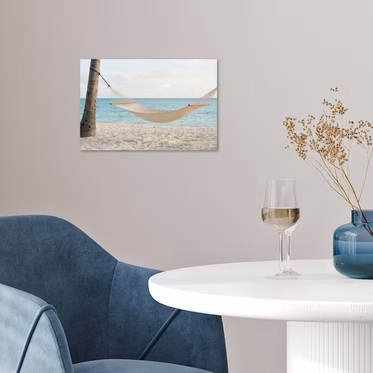 Affiche - Hamac - Plage - Blanc — 4