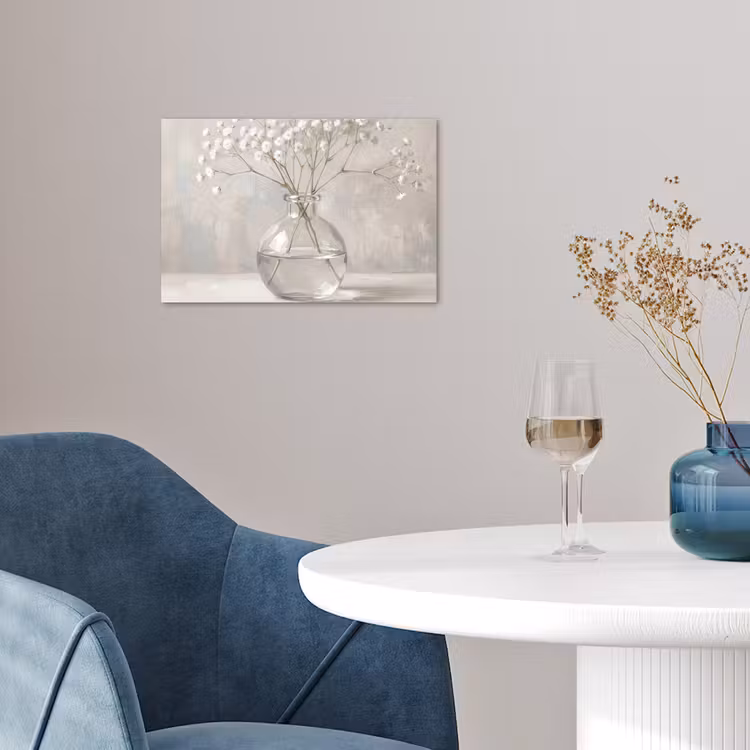 Affiche - Plasterwort - Vase - Blanc — 4