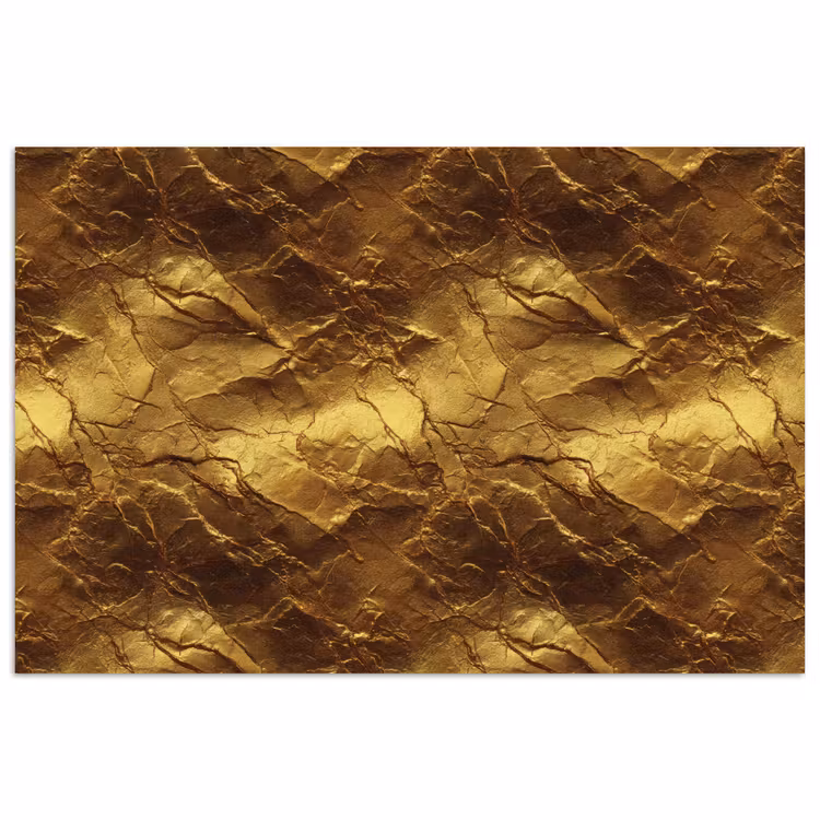 Affiche - Feuille d'or - Texture - Or — 1