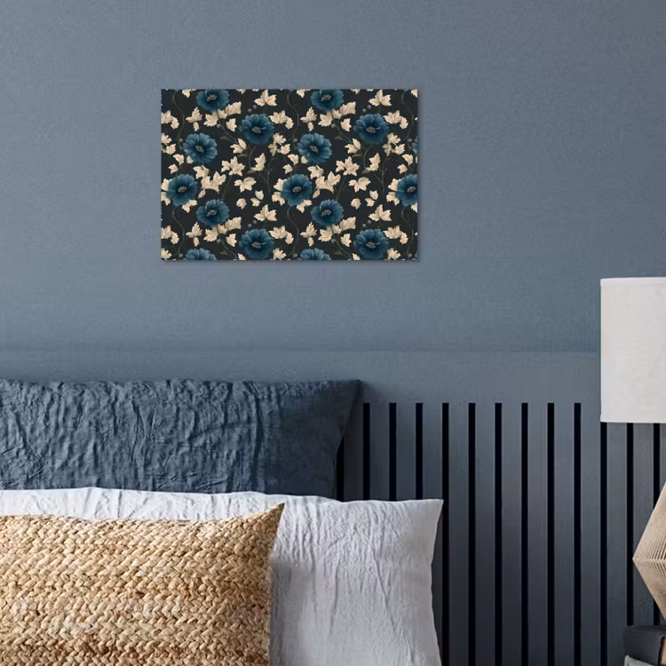 Affiche - Botanique - Fleurs - Bleu — 3