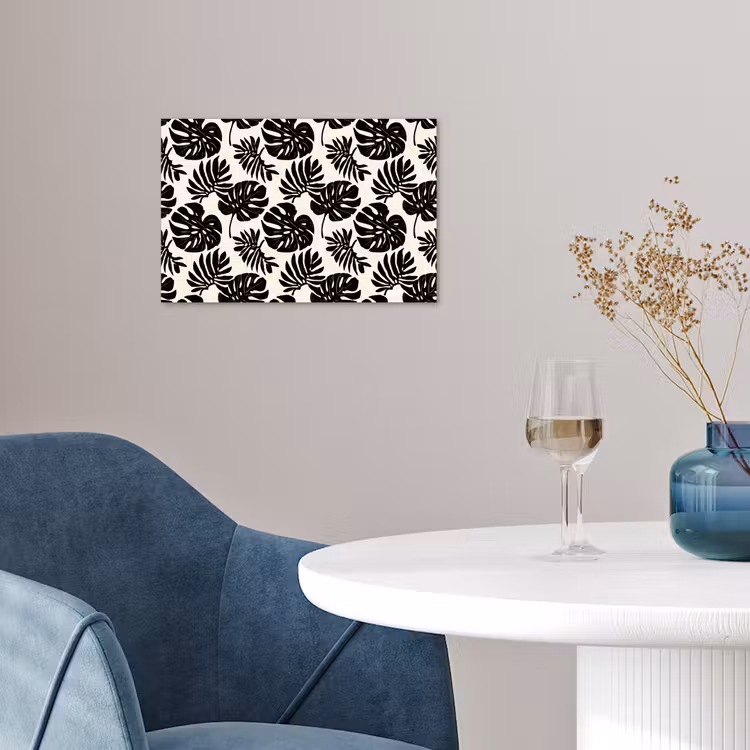 Affiche - Modern - Monstera - Noir — 4