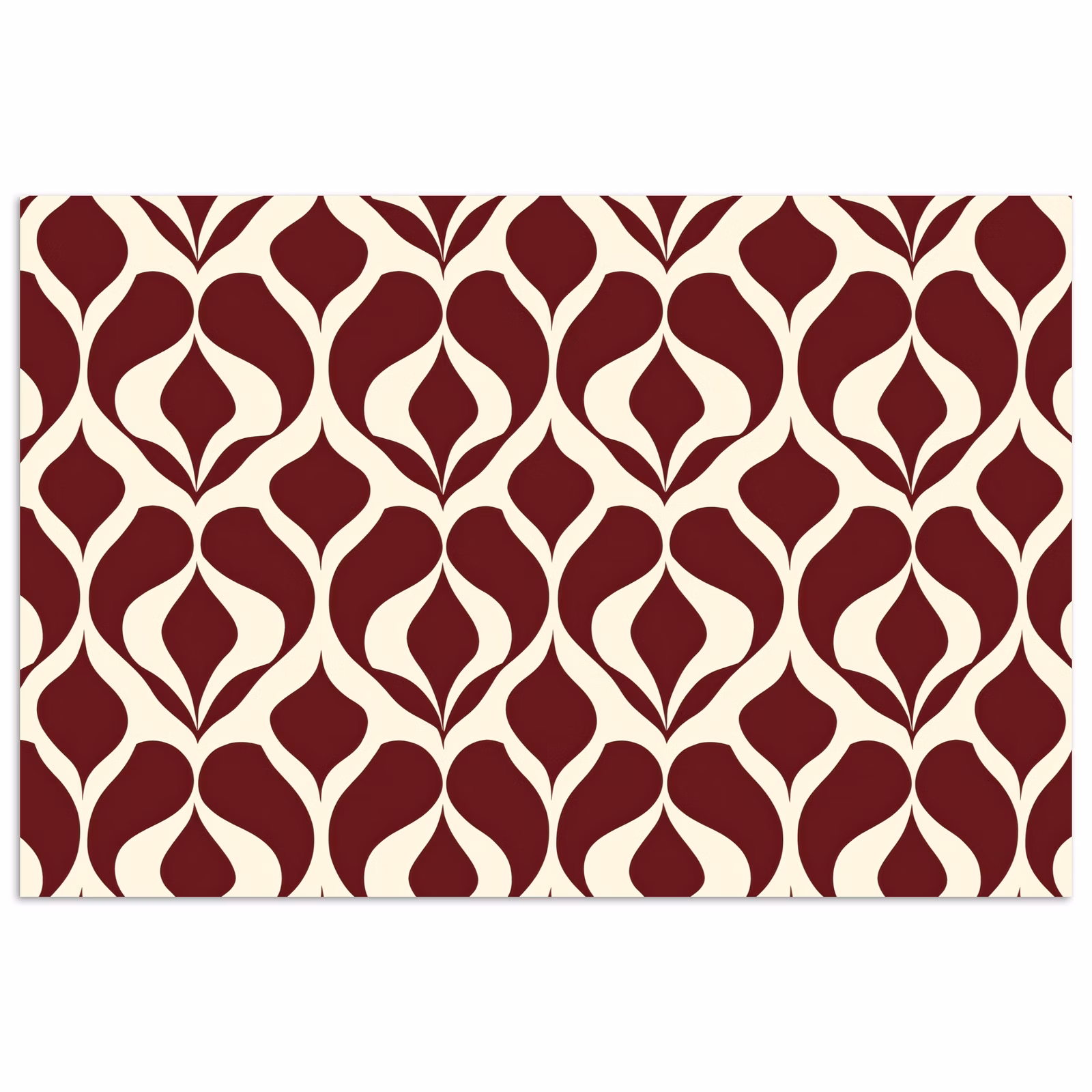 Affiche - Rouge - Drop pattern - Graphic — 1