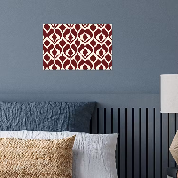 Affiche - Rouge - Drop pattern - Graphic — 3