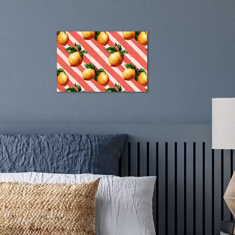 Affiche - Citron - Illustré - Orange — 3
