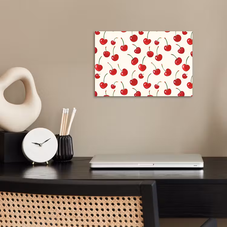 Affiche - Cherry - Minimalist - Red — 2