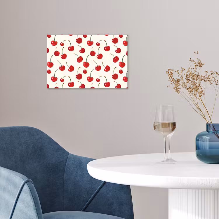 Affiche - Cherry - Minimalist - Red — 4