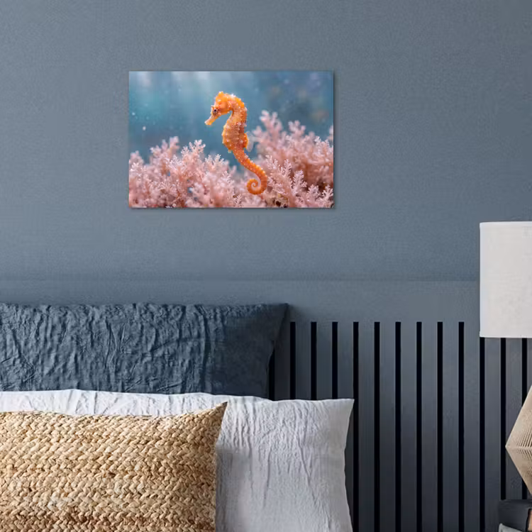 Affiche - Poisson - Corail - Océan - Macro - Orange — 3