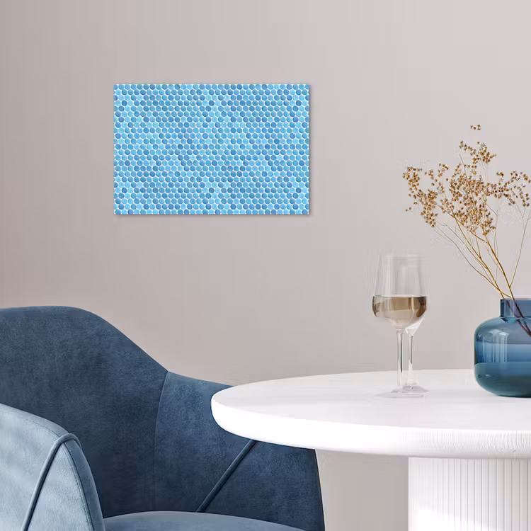 Affiche - Penny - Mosaïque - Bleu clair — 4