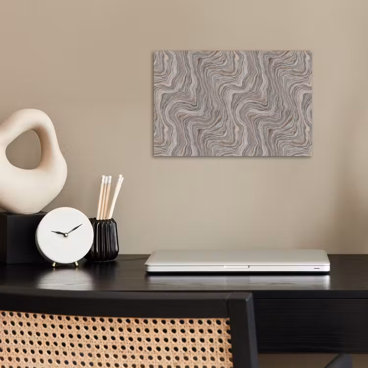 Affiche - Motif - Texture - Gris — 2