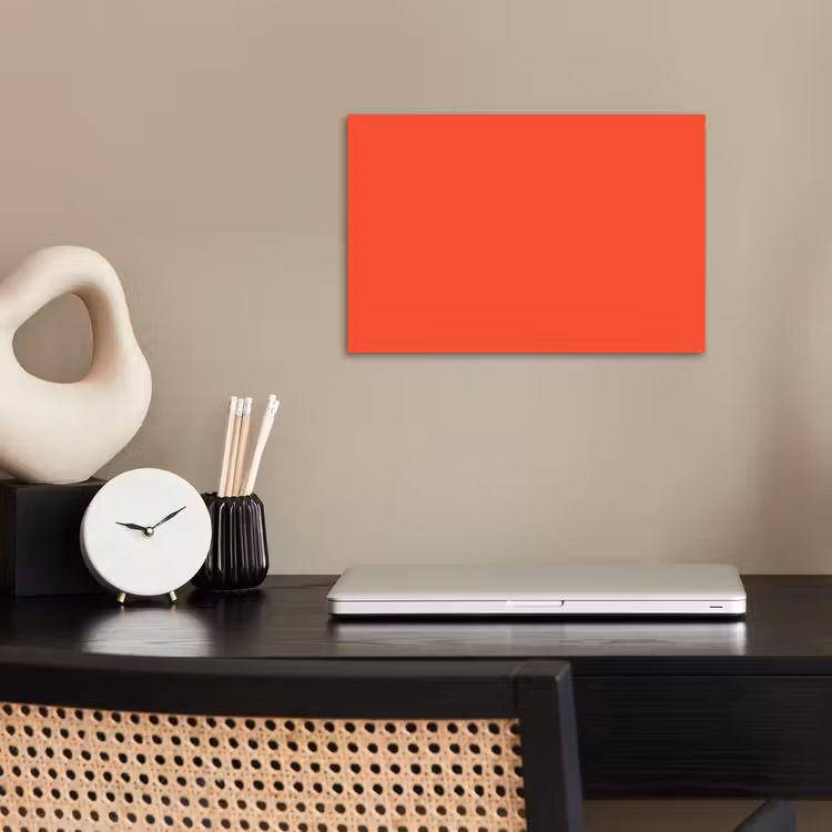 Affiche - Brûlé - Corail - Orange — 2