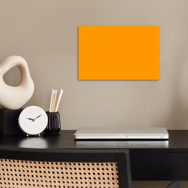 Affiche - Chaud - Ocre - Orange — 2