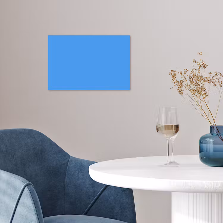 Affiche - Bright - Azure - Bleu — 4