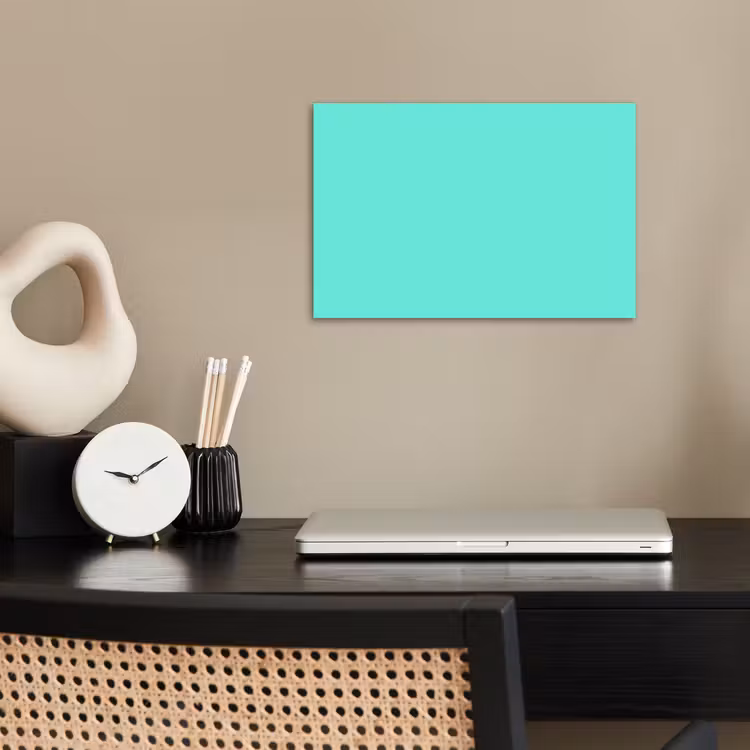 Affiche - Électrique - Cyan - Turquoise — 2