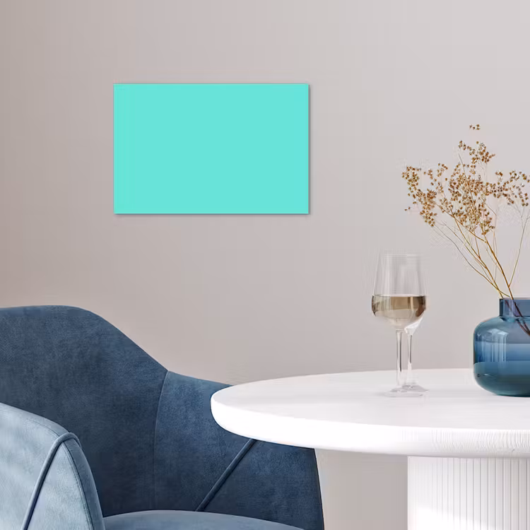 Affiche - Électrique - Cyan - Turquoise — 4