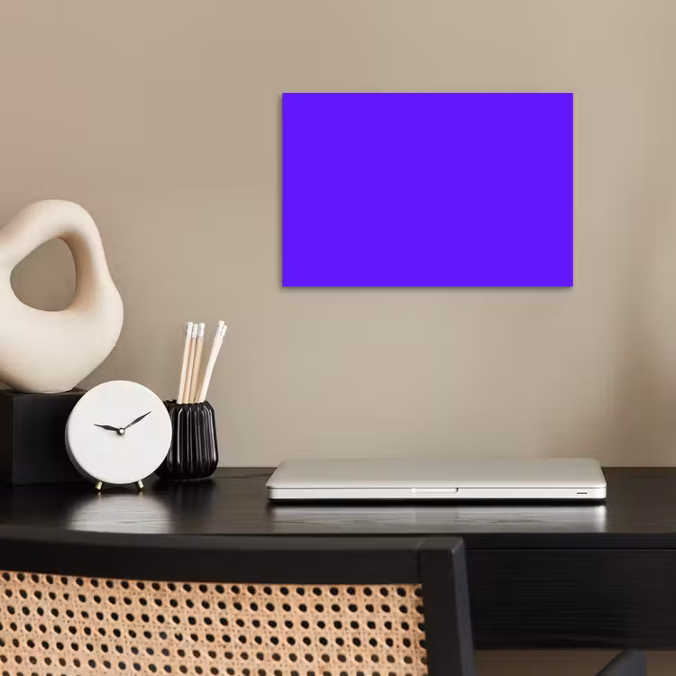 Affiche - Électrique - Indigo - Violet — 2
