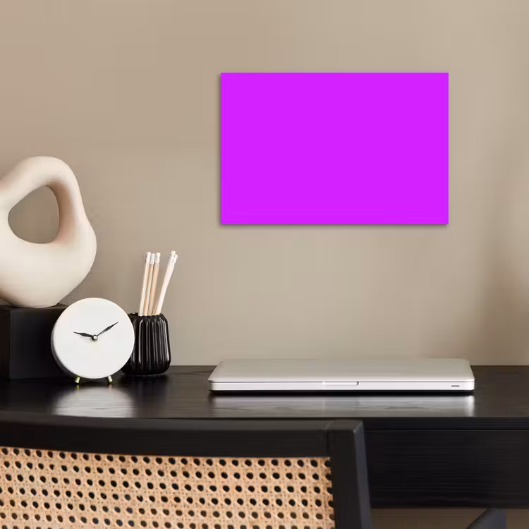 Affiche - Néon - Orchidée - Violet — 2