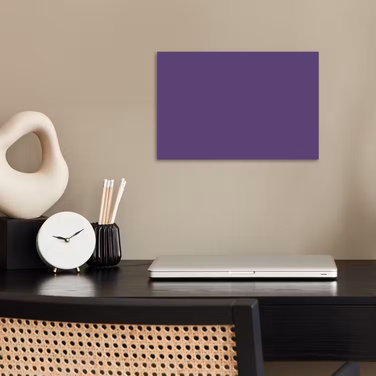 Affiche - Profond - Prune - Violet — 2