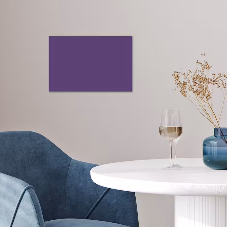 Affiche - Profond - Prune - Violet — 4