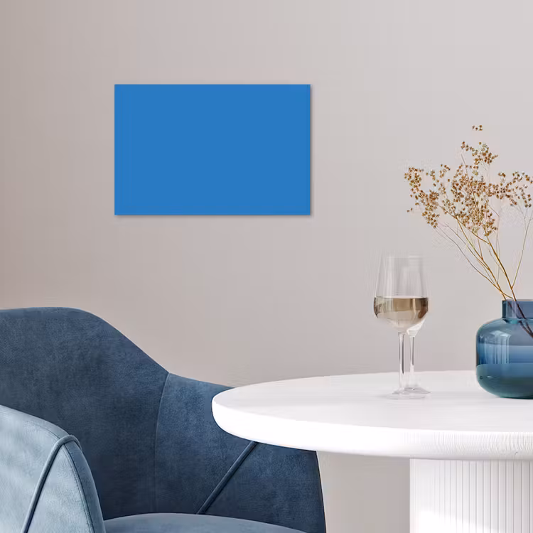 Affiche - Royal - Blue - Bleu — 4