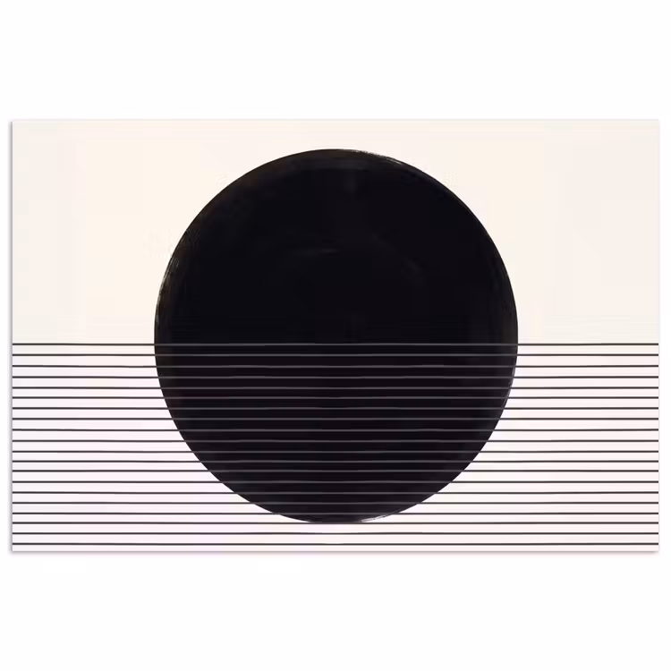 Affiche - Cercle - Lignes - Abstrait — 1