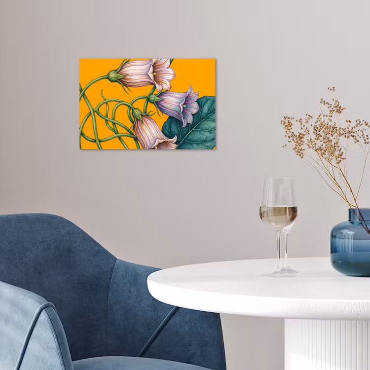 Affiche - Fleurs - Botanique - Jaune — 4