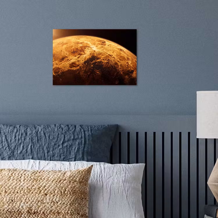 Affiche - Planète - Espace - Orange — 3