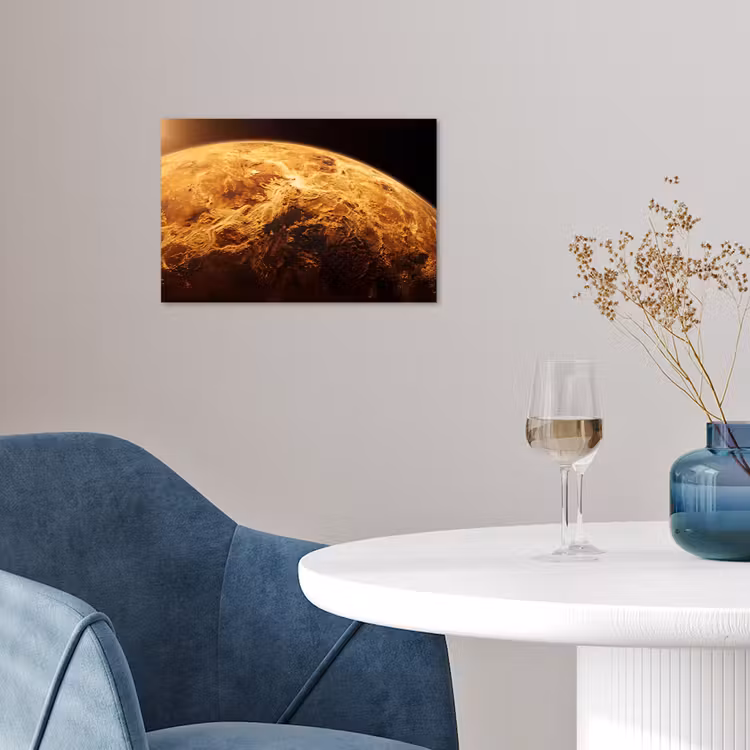Affiche - Planète - Espace - Orange — 4