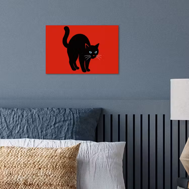 Affiche - Chat - Noir - Queue — 3