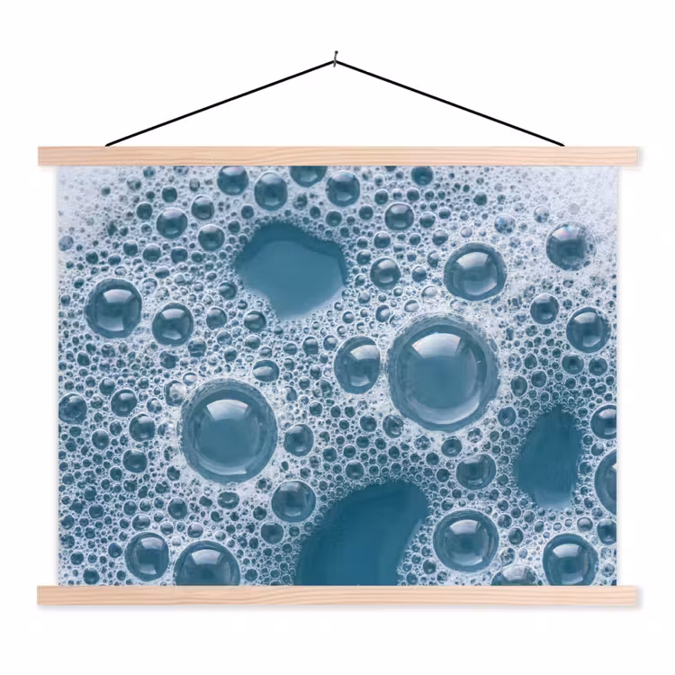 Affiche scolaire - Mousse - Eau - Texture — 1