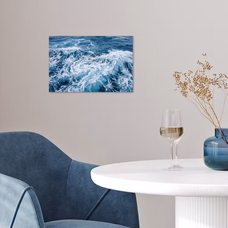 Affiche - Vagues - Océan - Bleu — 4