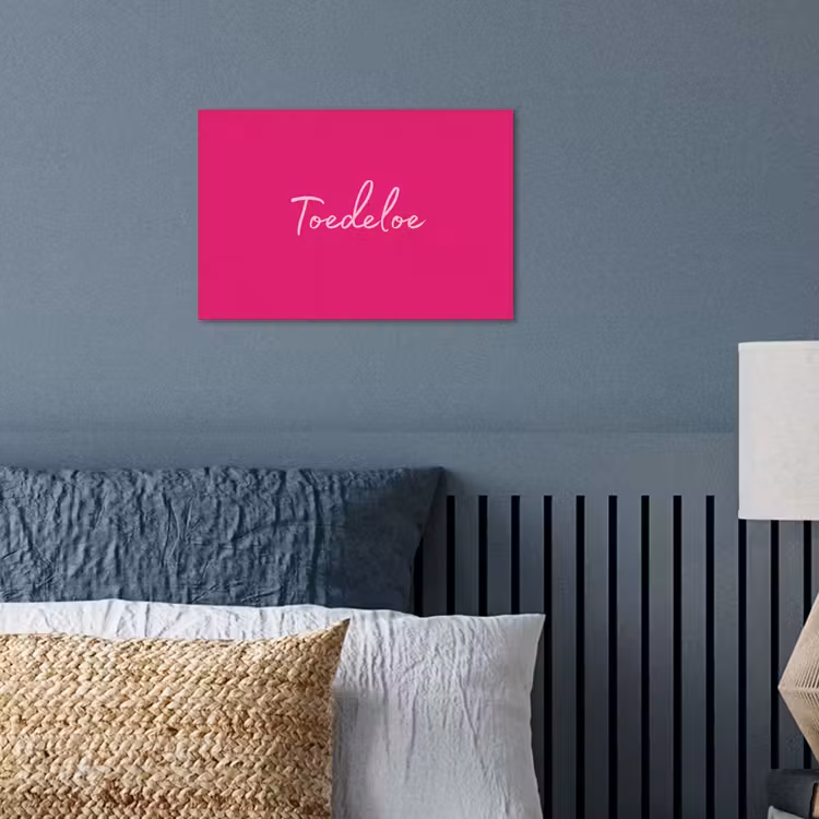 Affiche - Toedeloe - Rose — 3