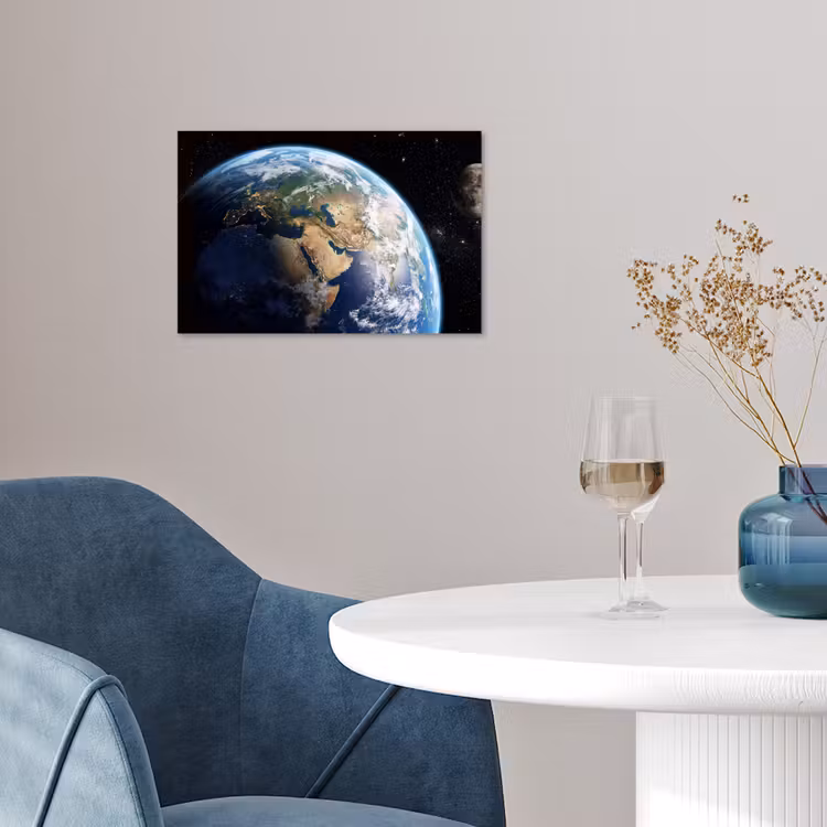Affiche - Terre - Espace - Bleu - Vert — 4