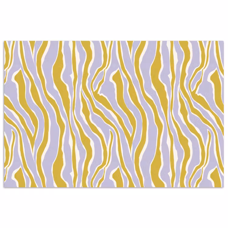 Affiche - Zebra - Moderne - Multicolore — 1