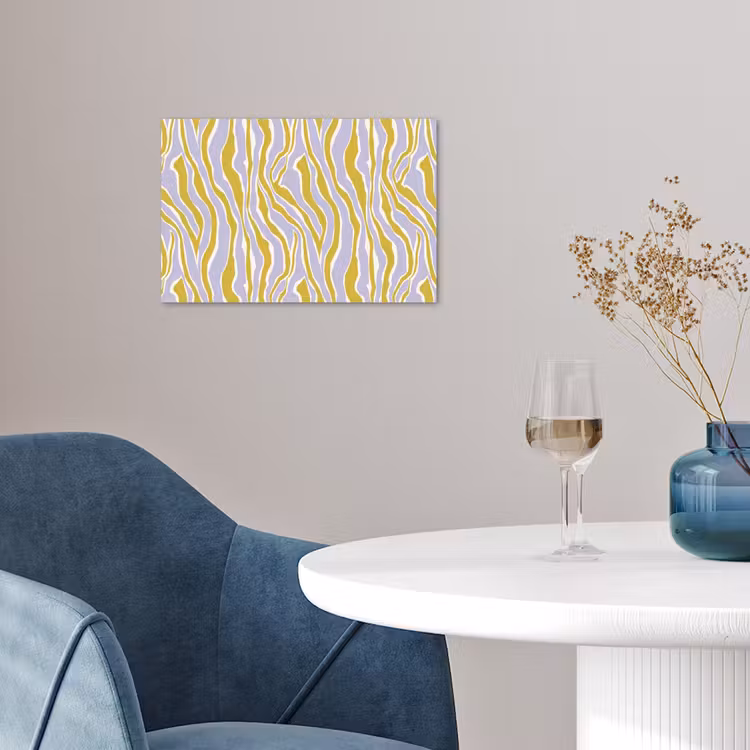 Affiche - Zebra - Moderne - Multicolore — 4