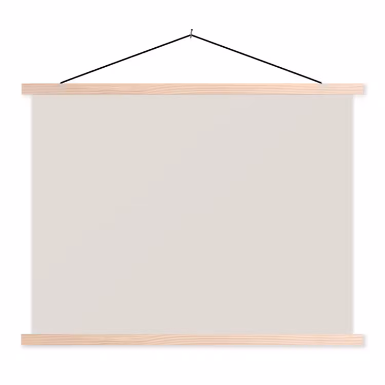 Affiche scolaire - Silent - Grès - Gris — 1