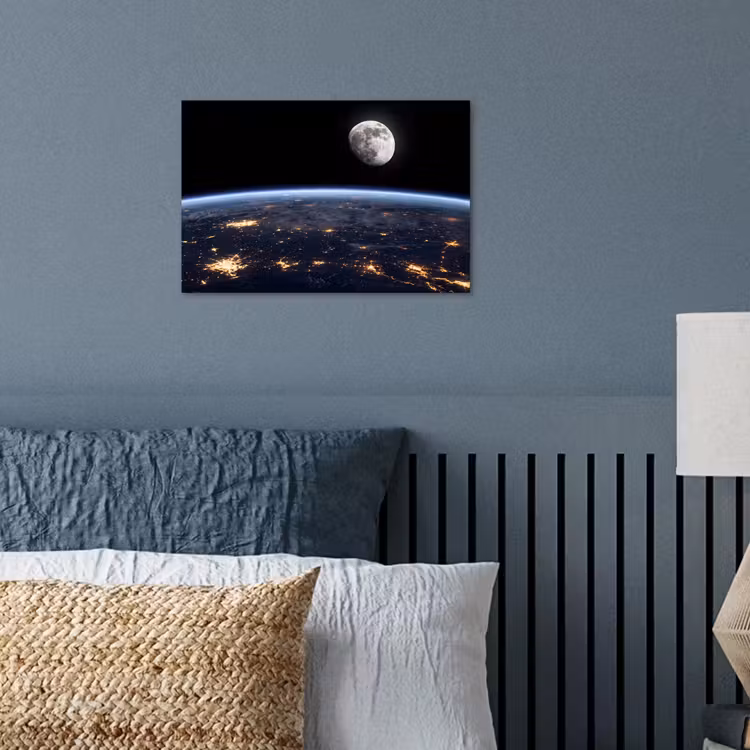 Affiche - Terre - Nuit - Espace — 3