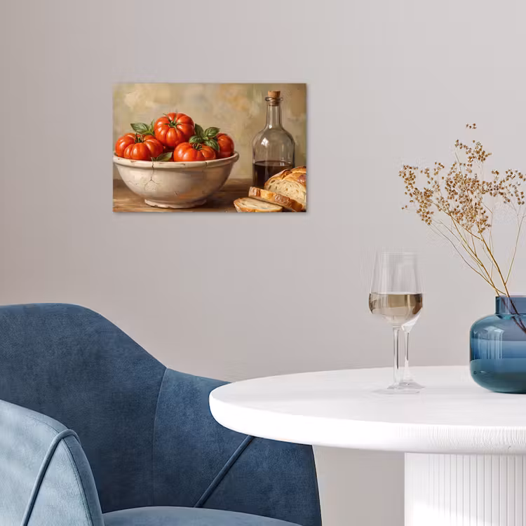 Affiche - Tomates - Salade - Repas — 4